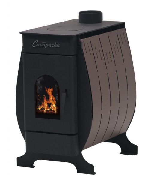 Печь отопительная Сибирячка-9 со стеклом